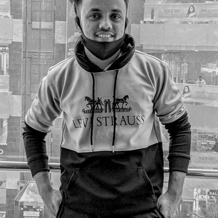 Portrait of Nova Rivera, group coordinator and fusion cooking expert